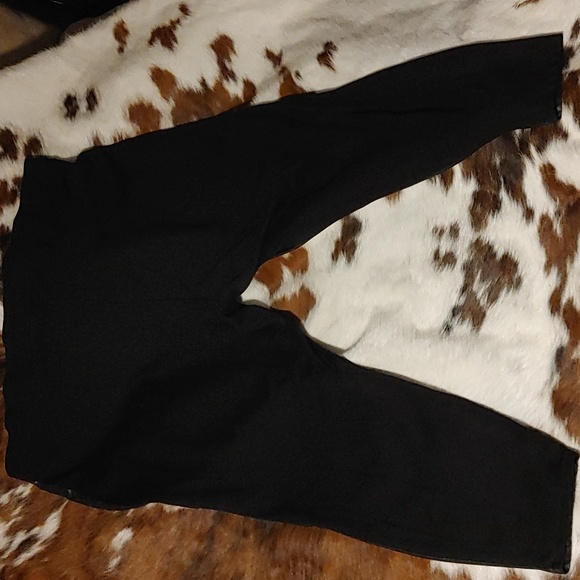'A' Faux Leather Pants Plus Sz 30-32 - Picture 3 of 6